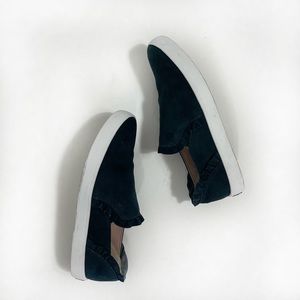 Kate Spade Slip on Sneakers Worn Once - Navy blue